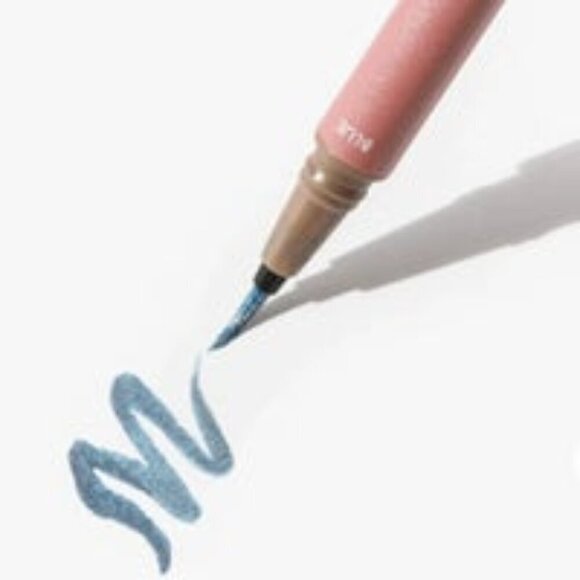 New! Chella dual liquid eyeliner pearl black blue - Picture 4 of 5